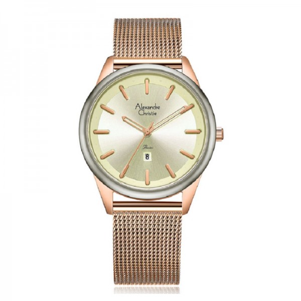 Alexandre Christie AC 2960 Rosegold Grey Ivory LDBRGLNGR